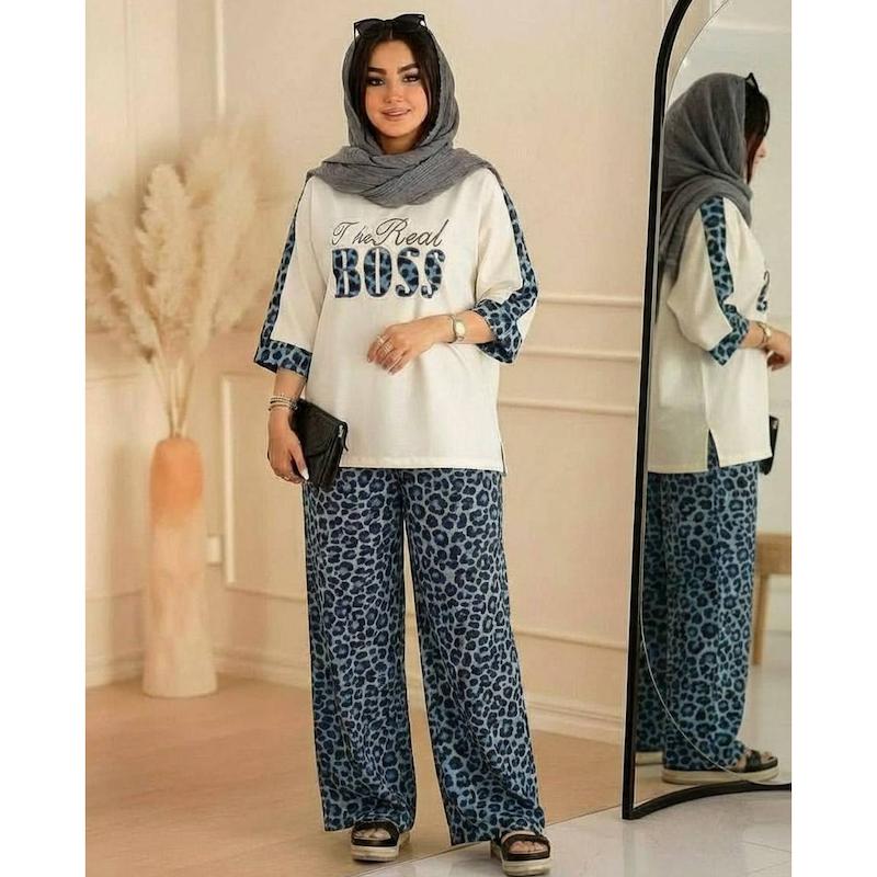 ست شومیز و شلوار  BOSS🫀