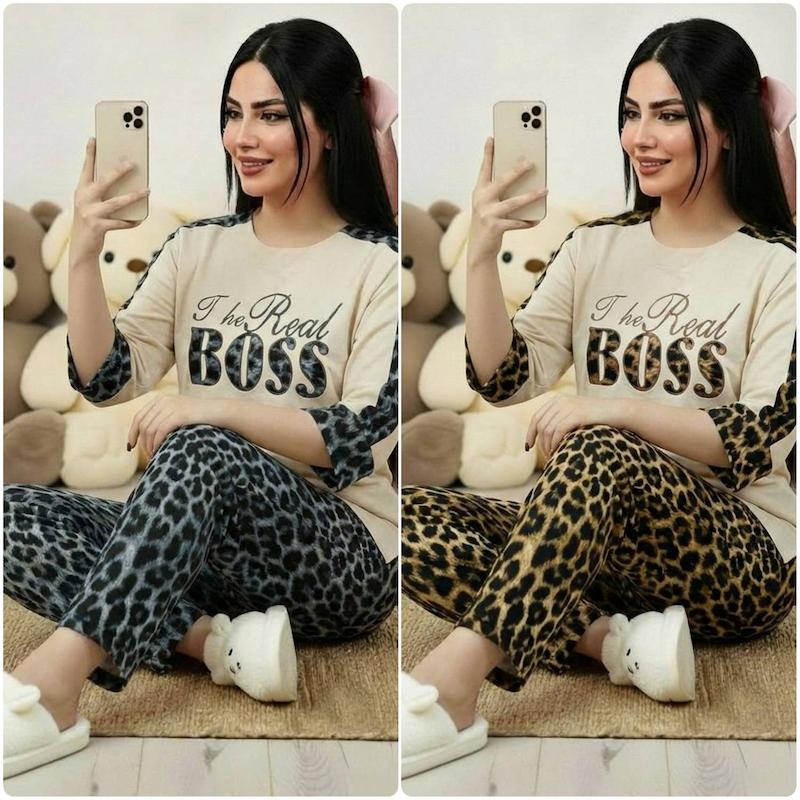 ست شومیز و شلوار  BOSS🫀