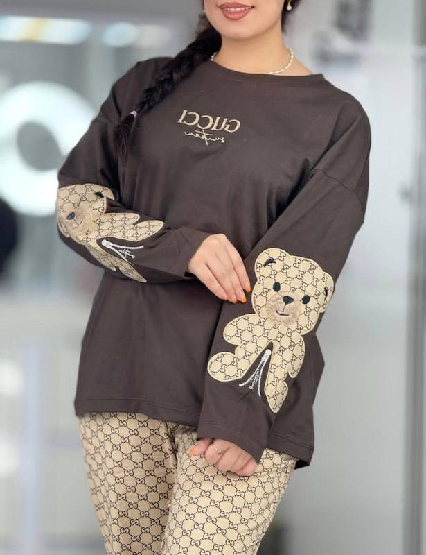 ست بلوز و شلوار گوچی خرسی🦚