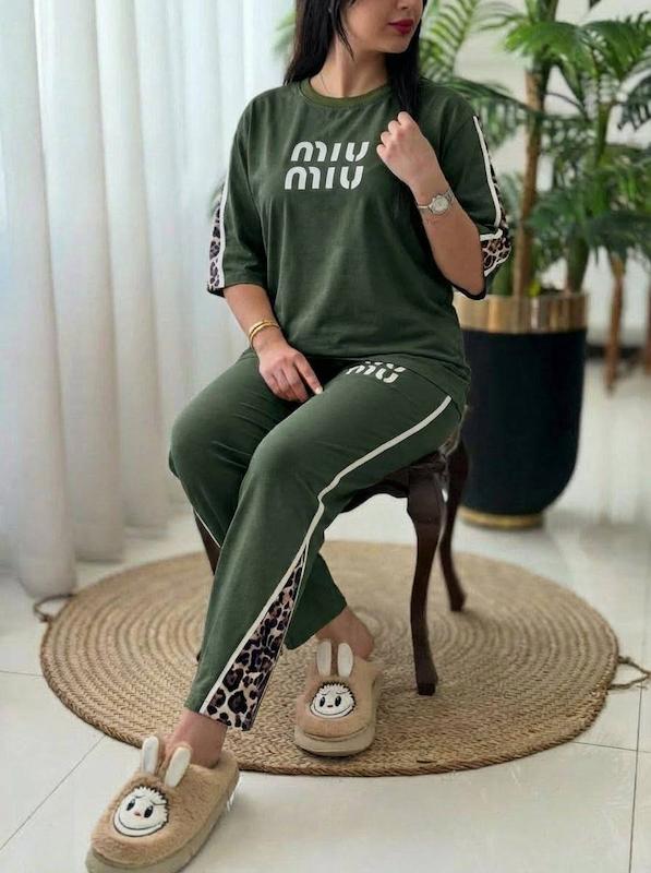 ست بلوز و شلوار MIU MIU🫀