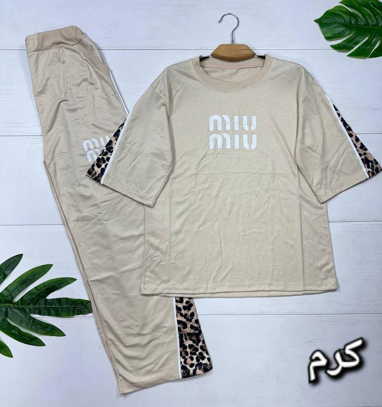 ست بلوز و شلوار MIU MIU🫀