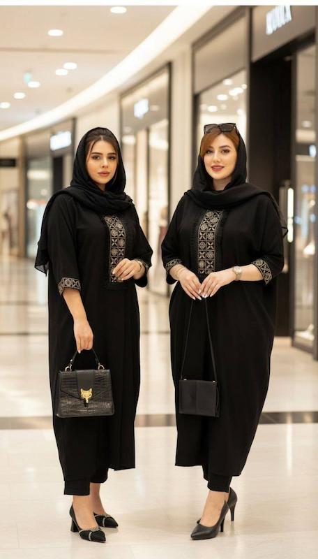 مانتو عبایی کتیبه♠️
