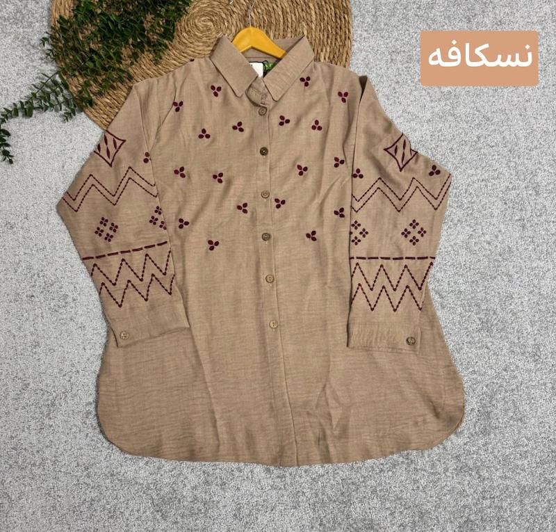 مانتو گلدوزی بهار☂️☂️