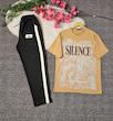 ست  تیشرت و شلوار مردانه SILENCE🪯