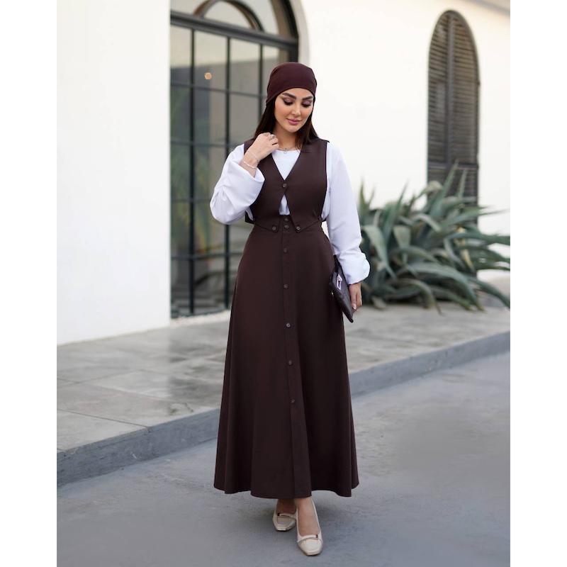 ست سه تیکه شومیز و دامن شارمین 🩶