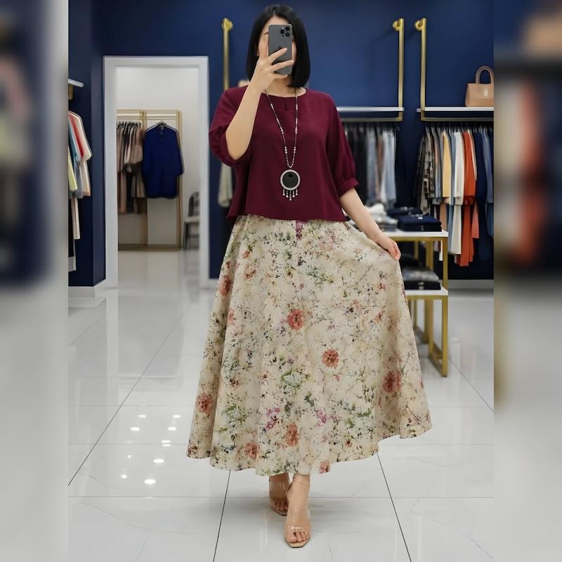 شومیز و دامن گلدیس 🐤🐤🐤