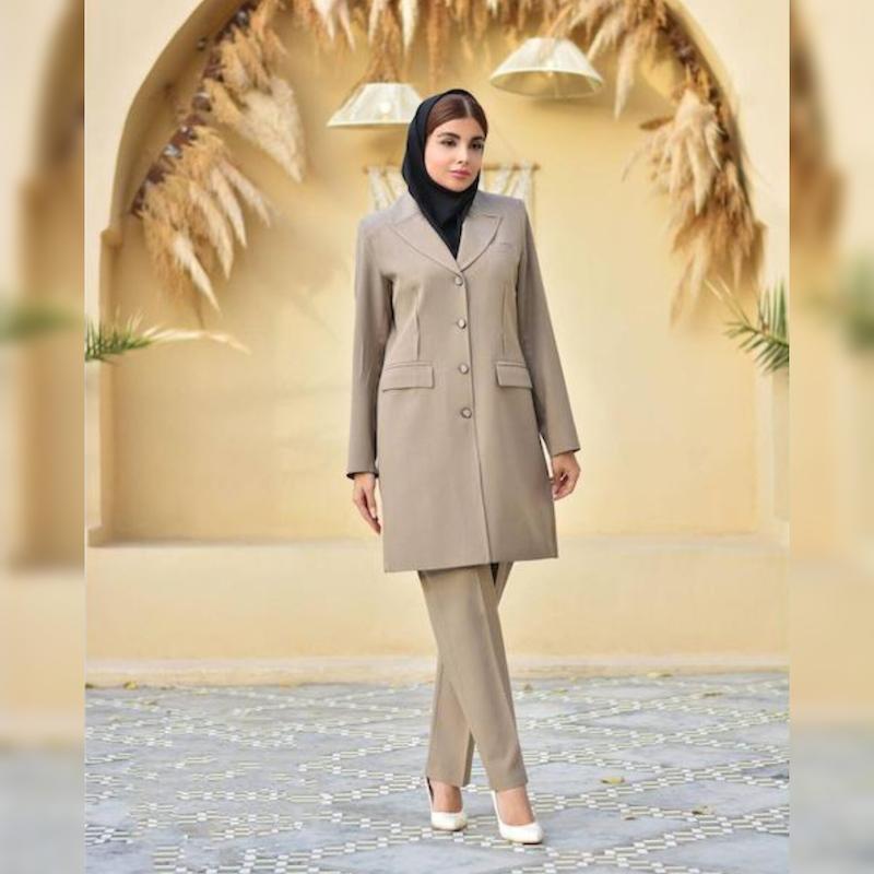 مانتو شلوار اداری آستردار روژان🌽🌽🌽