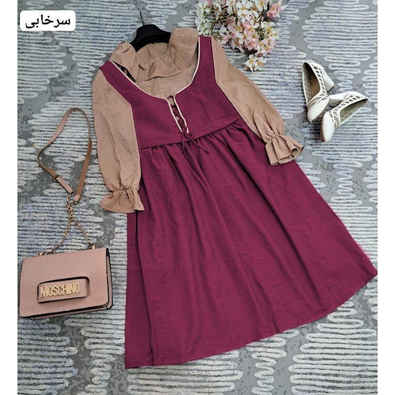 ست شومیز و سارافون  بلوط 🌛