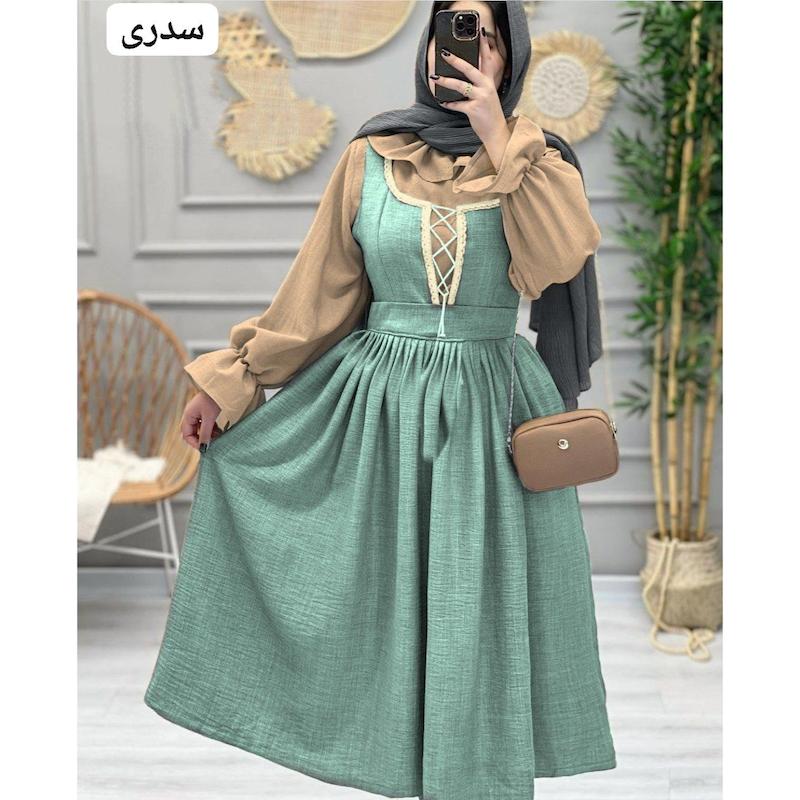 ست شومیز و سارافون  بلوط 🌛