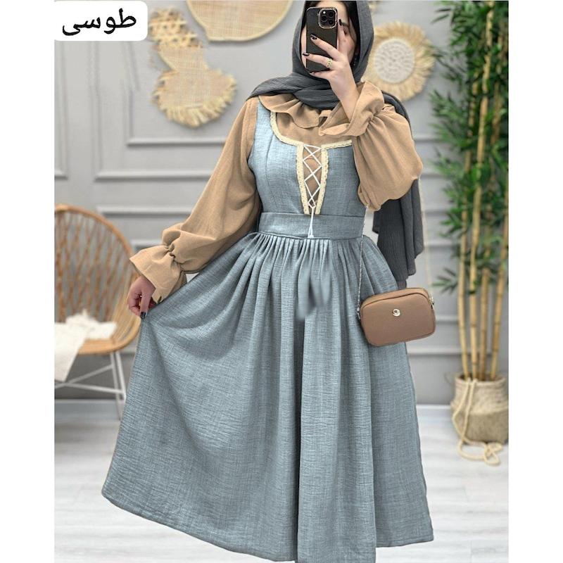 ست شومیز و سارافون  بلوط 🌛