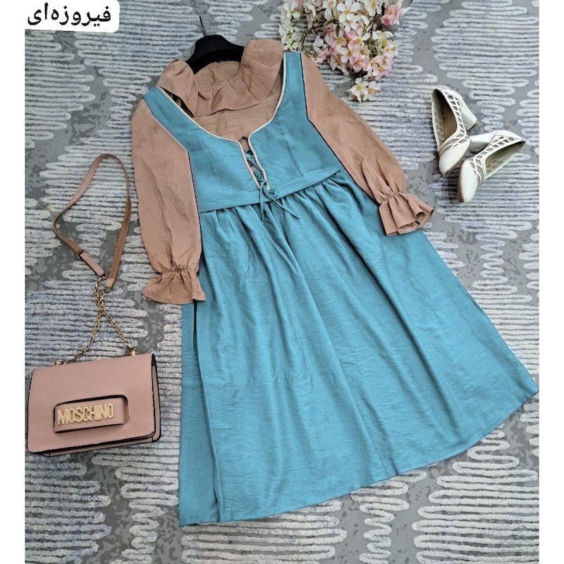 ست شومیز و سارافون  بلوط 🌛