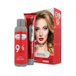 کیت رنگ مو بلوند طلایی متوسط رویال کد 7.5