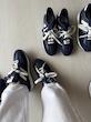 اسنیکرز سرمه ای مدل Newbalance