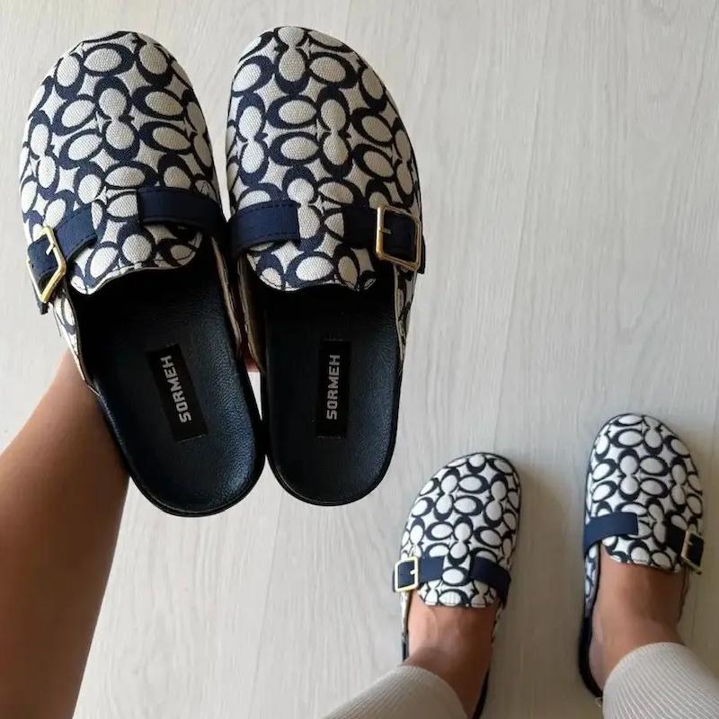 اسلیپر Coach - رنگ Blue Navy