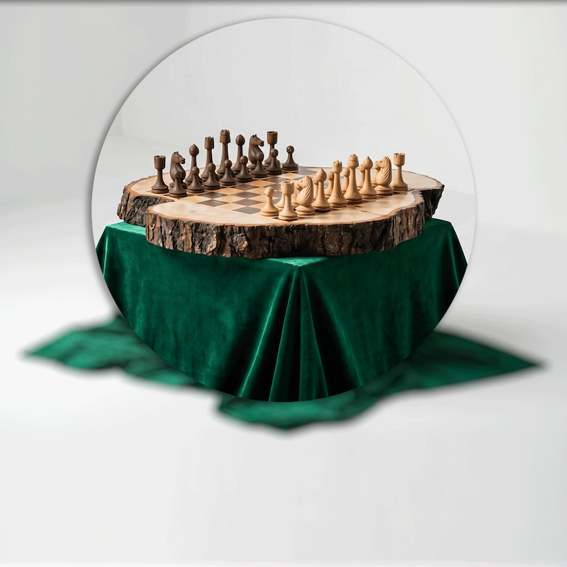 صفحه شطرنج چوبی مدل SWProductChessboard001