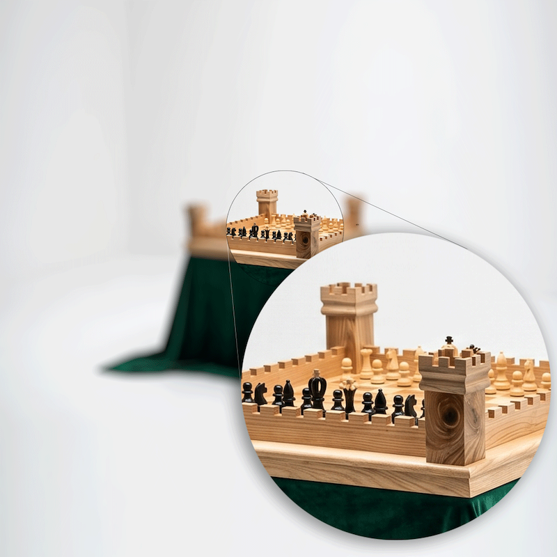 صفحه شطرنج چوبی مدل SWProductChessboard003