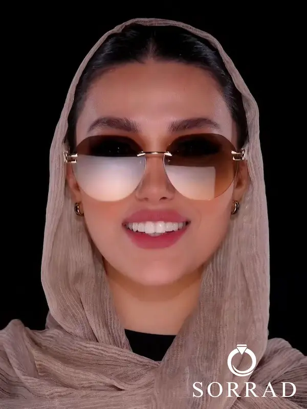 عینک زنانه میباخ / فریم فلزی عدسی پلی کربنات