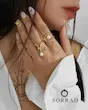 انگشتر مروارید / آبکاری نقره
