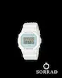 ساعت ست کاسیو جی شاک / بند رابر صفحه دیجیتال سفید (اورجینال)