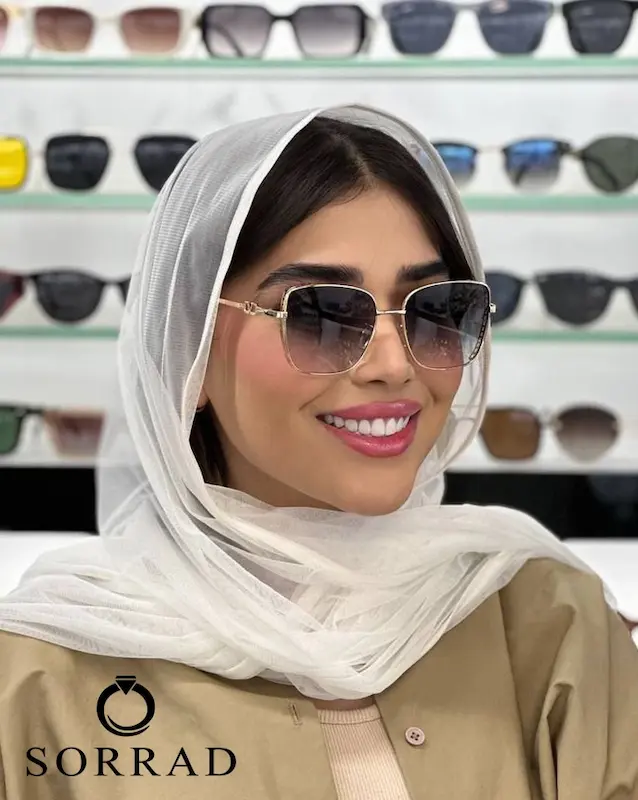 عینک زنانه ولنتینو / فریم فلزی عدسی پلی کربنات