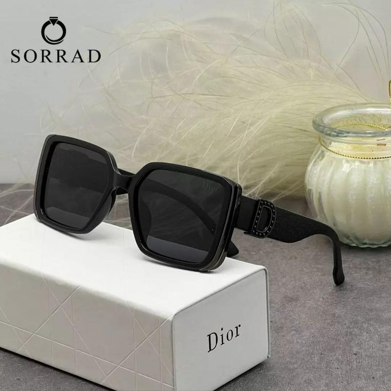 عینک زنانه دیور / فریم کائوچو عدسی پلی کربنات فول مشکی