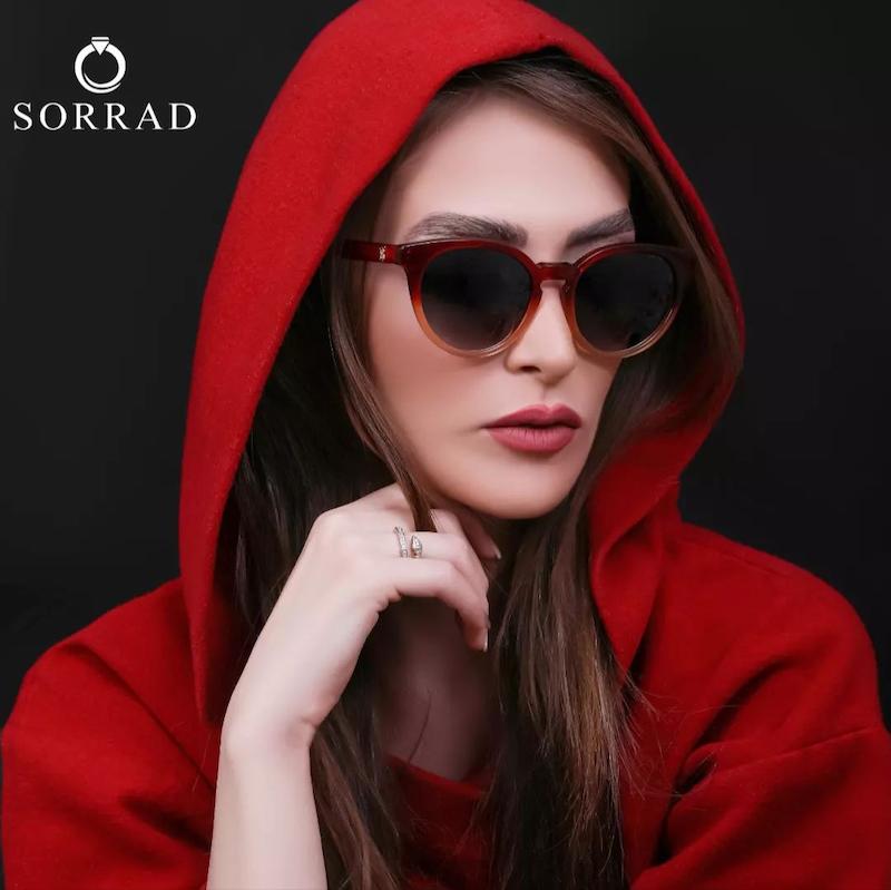 عینک زنانه باربری / فریم کائوچویی عدسی پلی کربنات (همراه با جعبه اصلی)