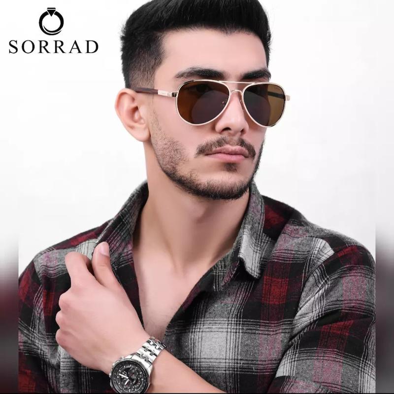 عینک اسپرت کارتیر / فریم فلزی عدسی یووی پلاریزه