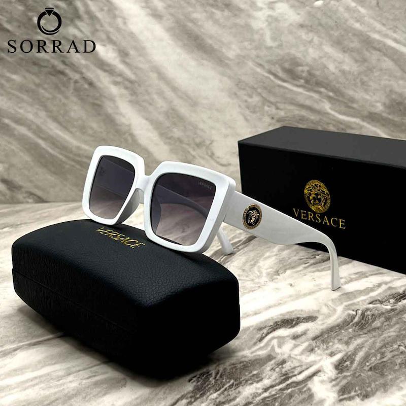 عینک زنانه ورساچه / فریم کائوچویی عدسی پلی کربنات