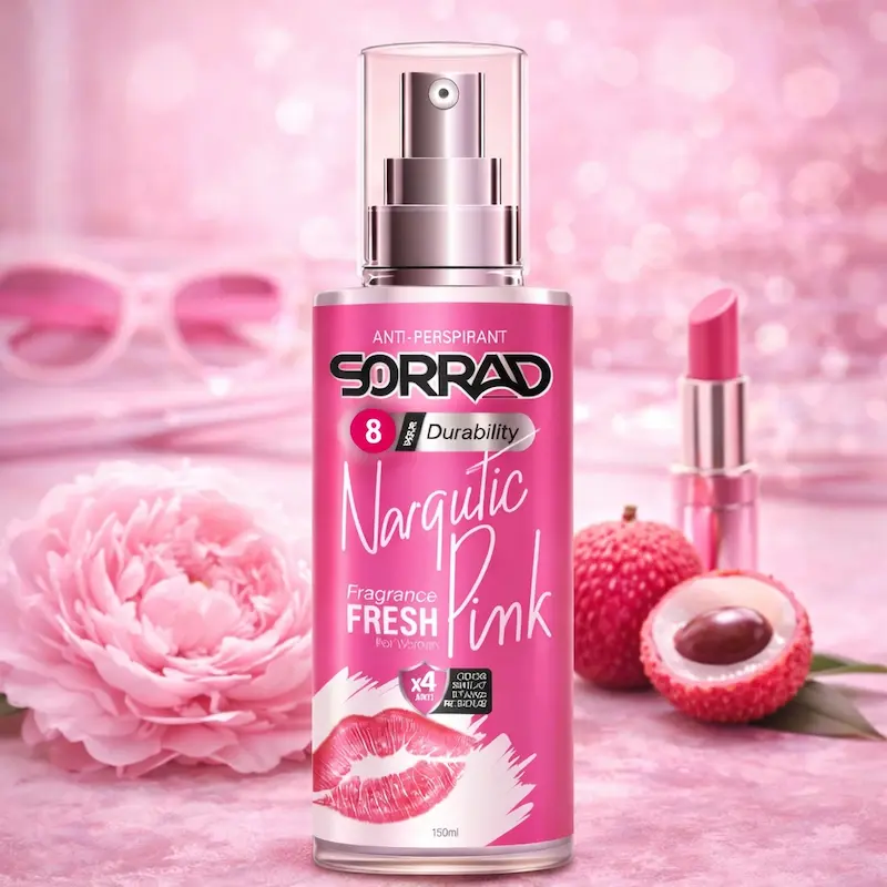 بادی اسپلش ۱۵۰ میل زنانه سراد Narqutic Pink