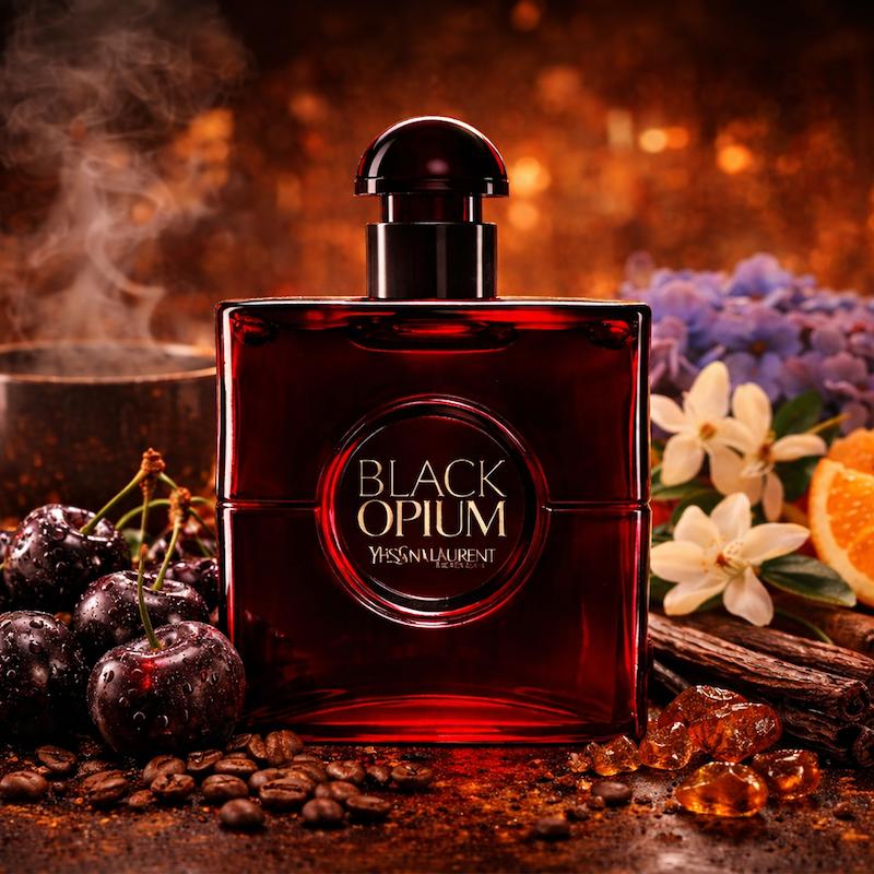 عطر ادکلن ایو سن لورن بلک اوپیوم اور رد | Yves Saint Laurent Black Opium Over Red