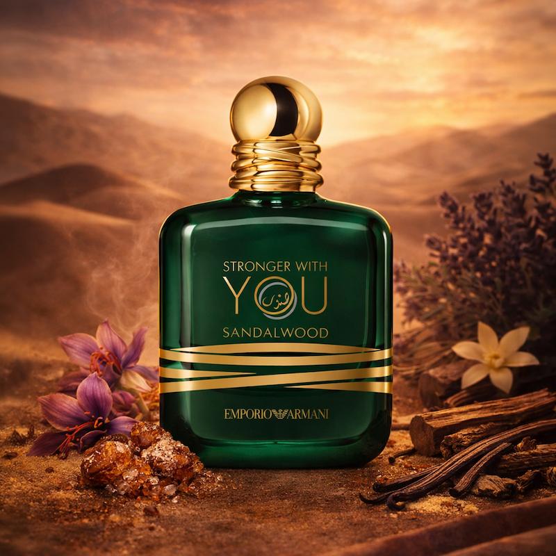 عطر ادکلن جورجیو آرمانی امپریو آرمانی استرانگر ویت یو صندل وود | Giorgio Armani Emporio Armani Stronger With You Sandalwood