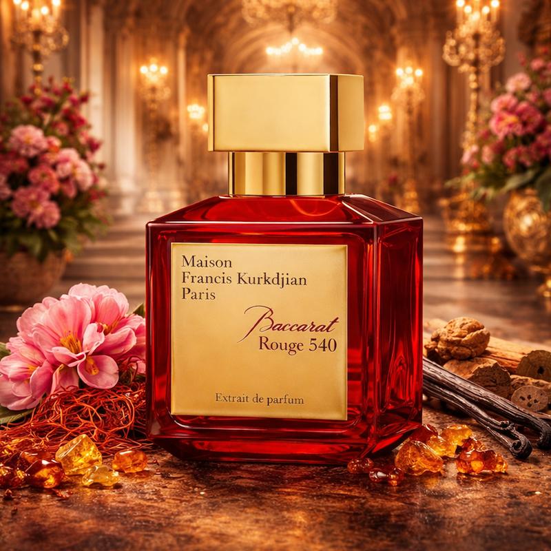 عطر ادكلن باكارات رژ قرمز شیشه مینیاتوری | Baccarat Rouge 540 Extrait de Parfum