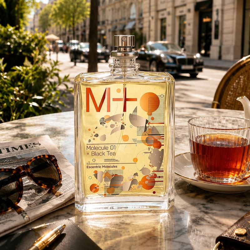 عطر ادکلن اسنتریک مولکولز موکول ۰۱ + بلک تی  | Escentric Molecules Molecule 01 + Black Tea