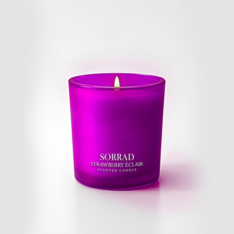 شمع معطر توت فرنگی Strawberry Éclair از کالکشن Privé سراد