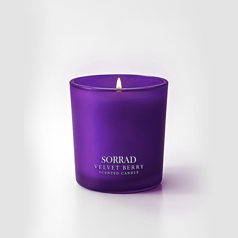 شمع معطر میوه‌ای Velvet Berry از کالکشن Privé سراد