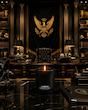 شمع Presidential Suite سراد در فضای رسمی و مدیریتی لوکس