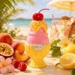 فضای شاد و تابستانی عطر آنا سوی ملو یلو با پشن فروت هلو لیمو و حس میوه ای شیرین