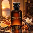 فضای گرم شرقی و دودی عطر لویی ویتون امبر لووانت با عنبر و عود