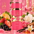 فضای شیرین و میوه‌ای عطر لطافه یارا کندی با توت فرنگی آب نباتی