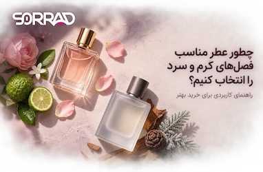 چطور عطر مناسب فصل‌های گرم و سرد را انتخاب کنیم؟ راهنمای کاربردی برای خرید بهتر