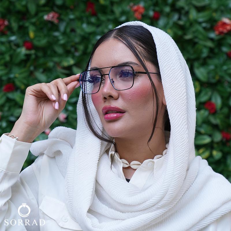 عینک زنانه دیور | فریم فلزی عدسی پلی کربنات