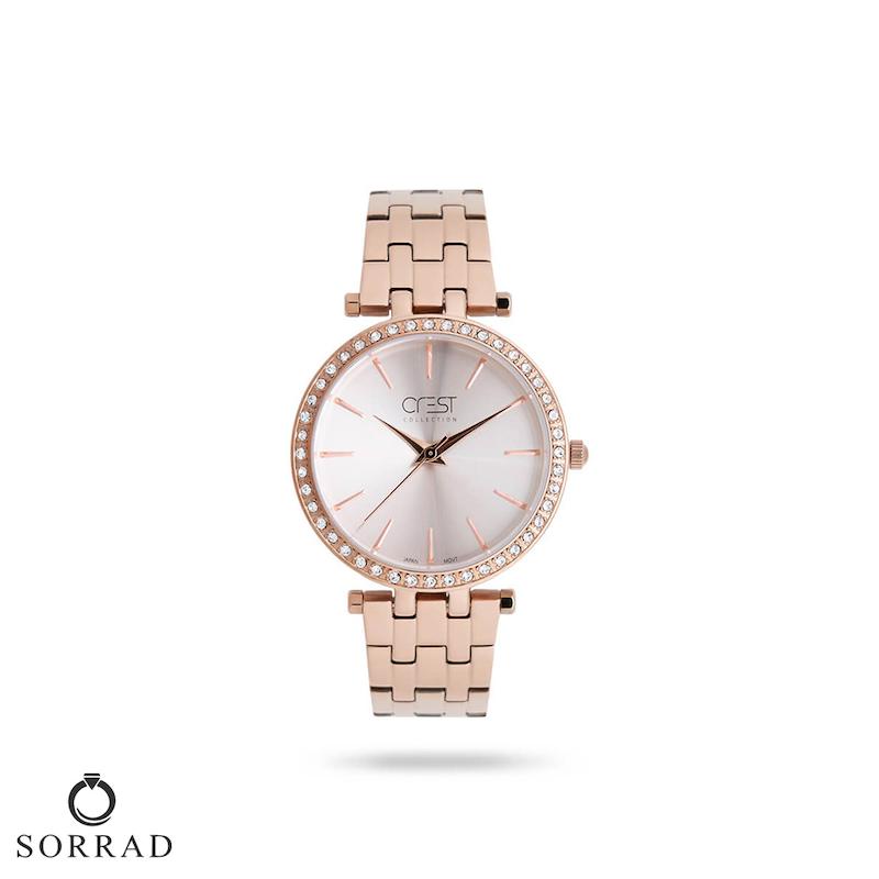 ساعت مچی عقربه‌ای زنانه کرست | مدل Crest 6205-2