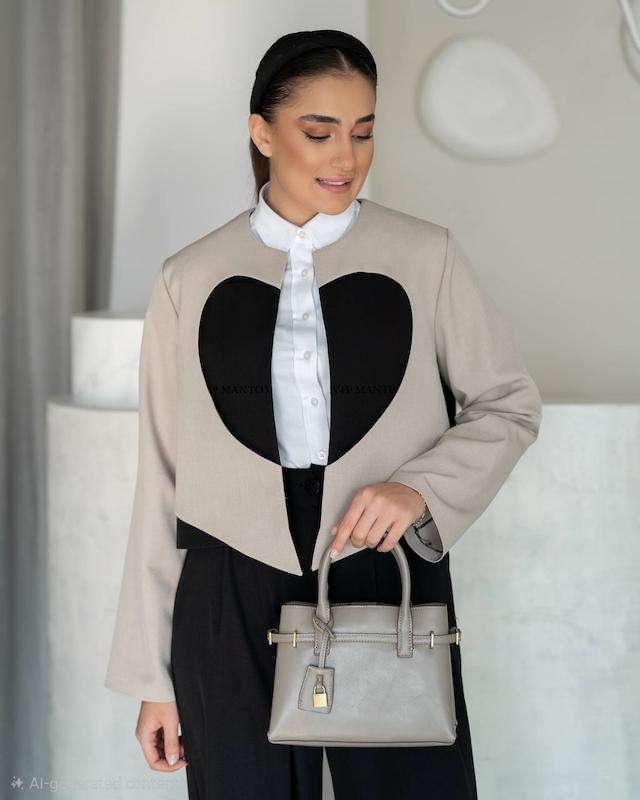 ست کت و شلوار قلبی