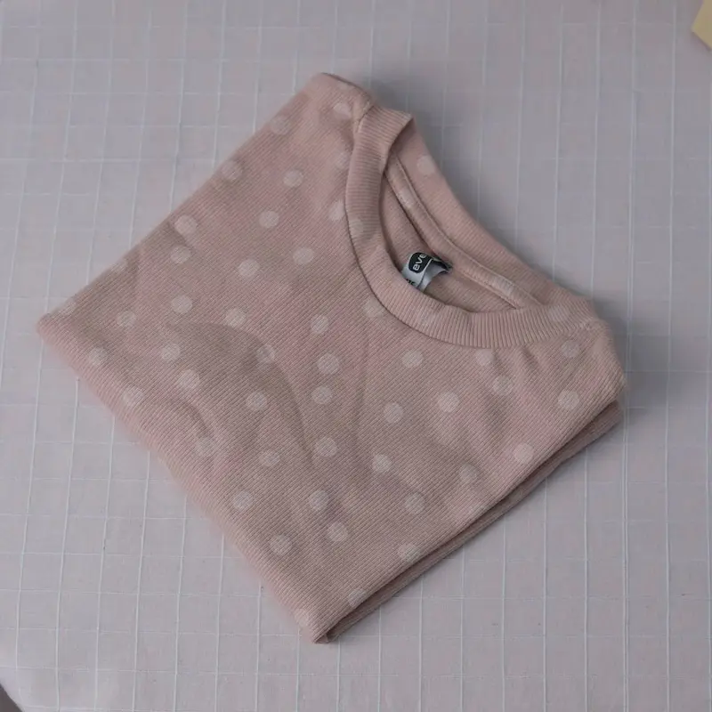 کراپ کبریتی طرح‌دار یقه گرد / کد 200131