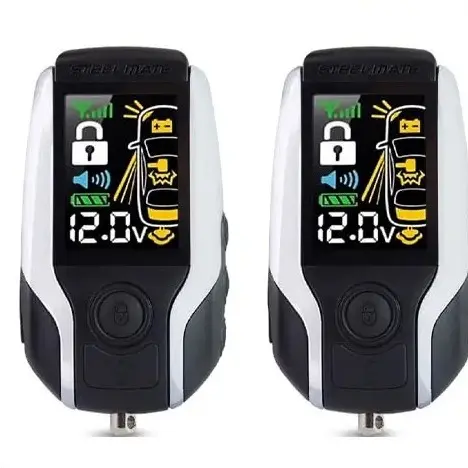 جفت ریموت دزدگیر تصویری استیل میت 5163