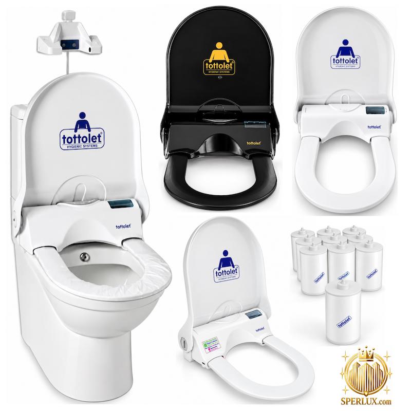 درب رول اتوماتیک فرنگی TOTTOLET درب چشمی توتولت