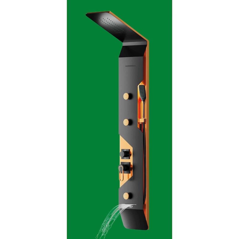 پنل دوش استیل حمام