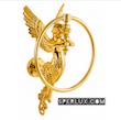 ست فرشته دیواری ANGEL-حوله/دستمال/مایع/صابون/مسواک/قلاب