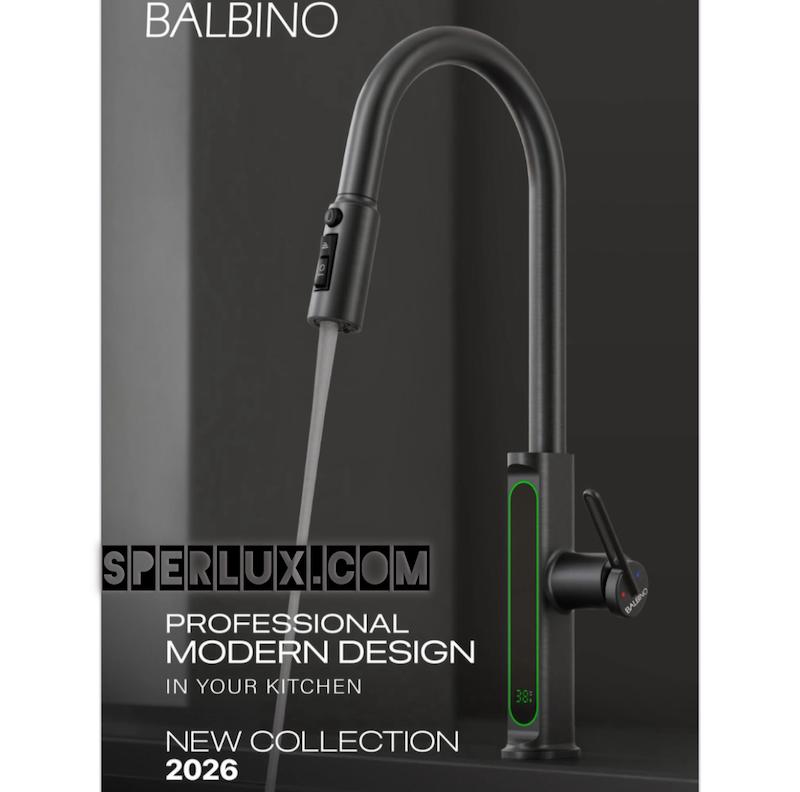 شیرظرفشویی شاوری تصفیه دار LCDحرارتی BALBINO