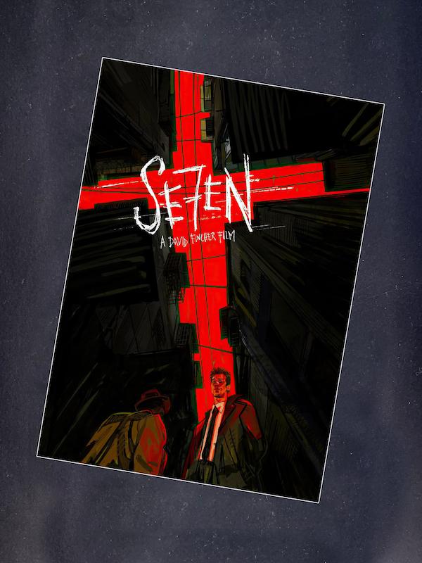 پوستر فیلم سون Seven